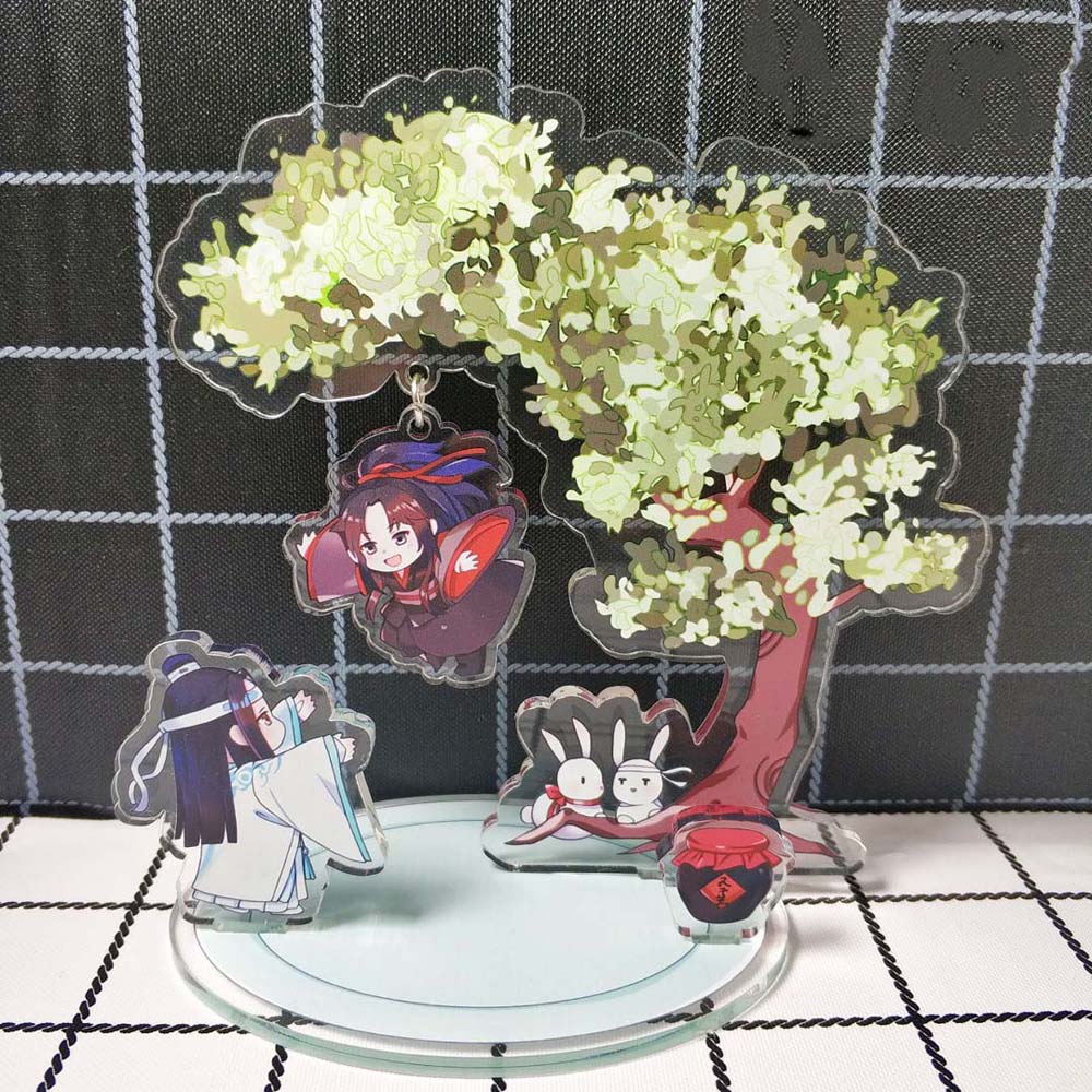 of Demonic Lan WangJi Figure Model Toys Acrylic Stand Figure Mo Dao Zu Shi Figure Model Plate