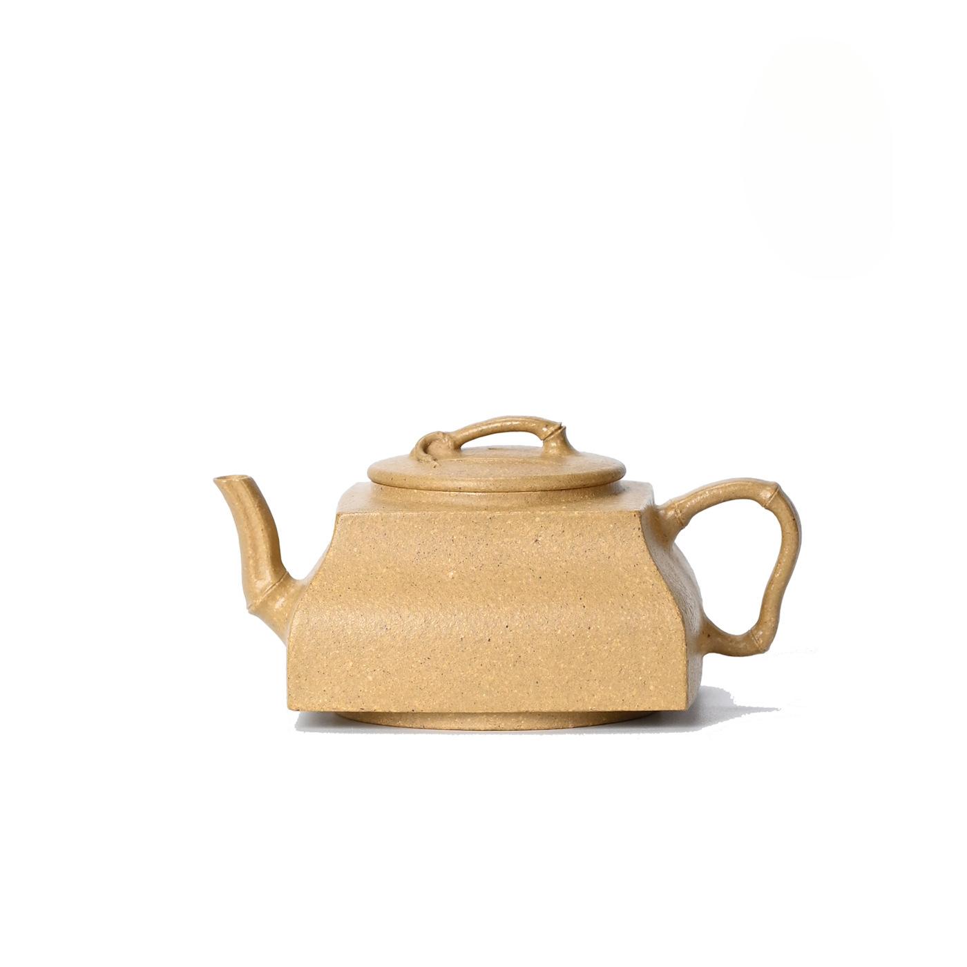 

120ml Authentic Yixing Purple Clay Teapots Handmade Unperturbed Pot Raw Ore Section Mud Kettle Zisha Tea Set Decoration Gifts