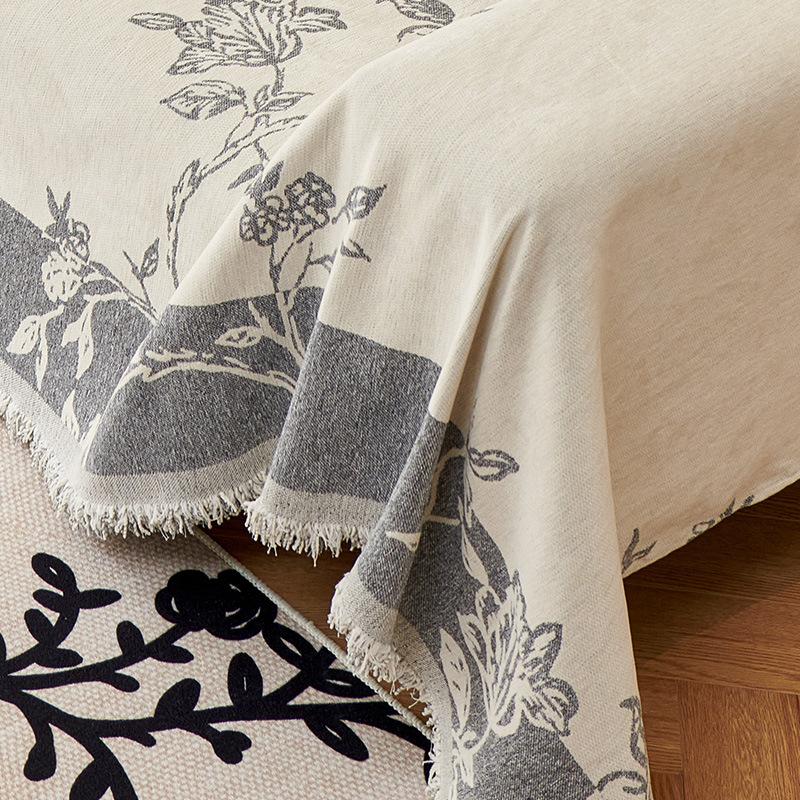 Thickened Double-Sided Sofa Cover Cloth Four Seasons Universal Non-Slip Sofa Cover Sofa Towel Full Cover One-Piece Sofa Cushion