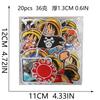 One Piece Embroidery Cloth Sticker, Clothes Decoration Patch Sticker, Japanese Animation Character Computer Embroidery Label, Bag Decoration Sticker