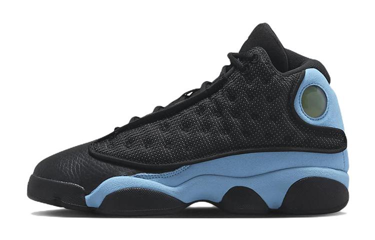 Jordan 13 Retro Black University Blue GS 884129-041 36