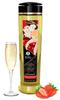 Romance Sparkling Strawberry Massage Oil - Shunga - Massage Oil