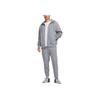 Nike Solid Color Logo High Waist Loose Tapered Casual Pants Men Bottoms Gray FZ5851065