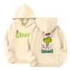 Cute Hoodies For Teen Children Trendy Preppy Hooded Sweatshirts Oversized Long Sleeve Shirts Clothes For Children