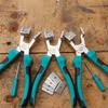 Zinc Zinc Alloy Steel Right Angle Wire Duct Plier Angle V Mouth Cutting Plier Plastic Pipe Trimming