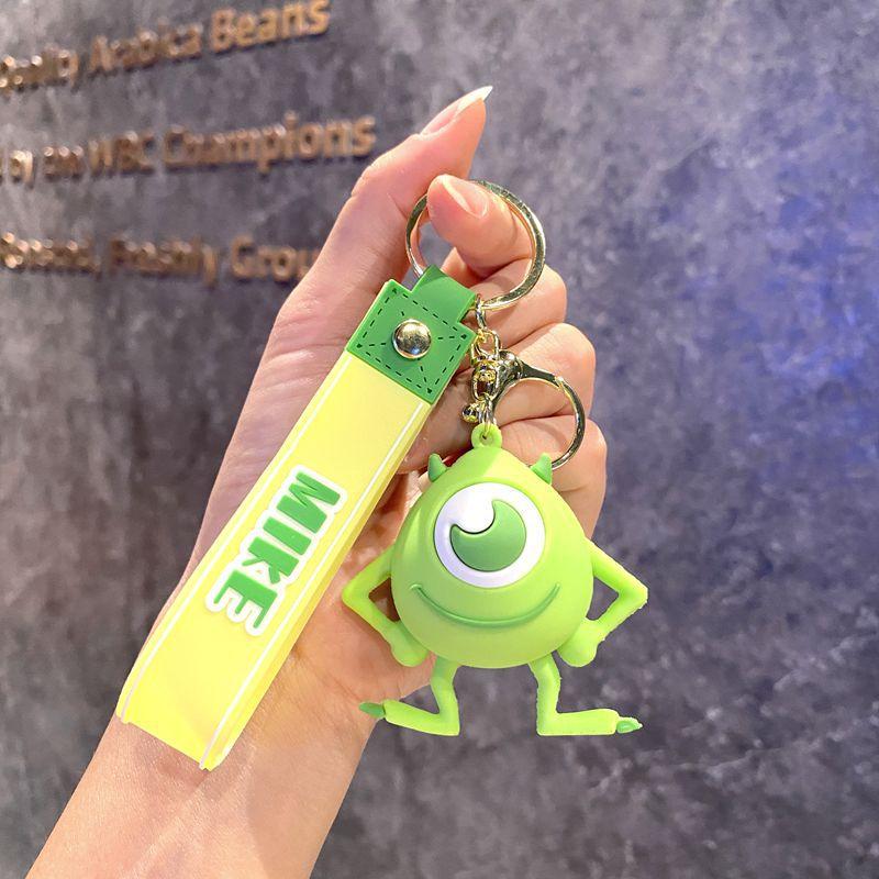 Big-Eyed Boy, Single-Eyed Monster Keychain Pendant, Cute Creative Bag, Car Key Chain, Couple Gift. single pack