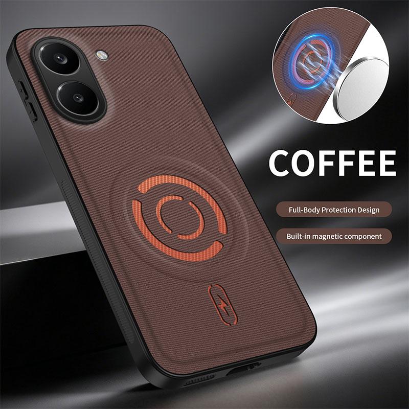 For Redmi Turbo 5 Magnetic Cover for Magsafe Shockproof Shell,Wireless Charging Phone Case For Xiaomi Poco X8 Pro