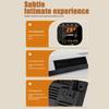 Wall Heater Electric Space Heater Quick Heating Remote Control Household Heater for Bedroom Garage Office Household