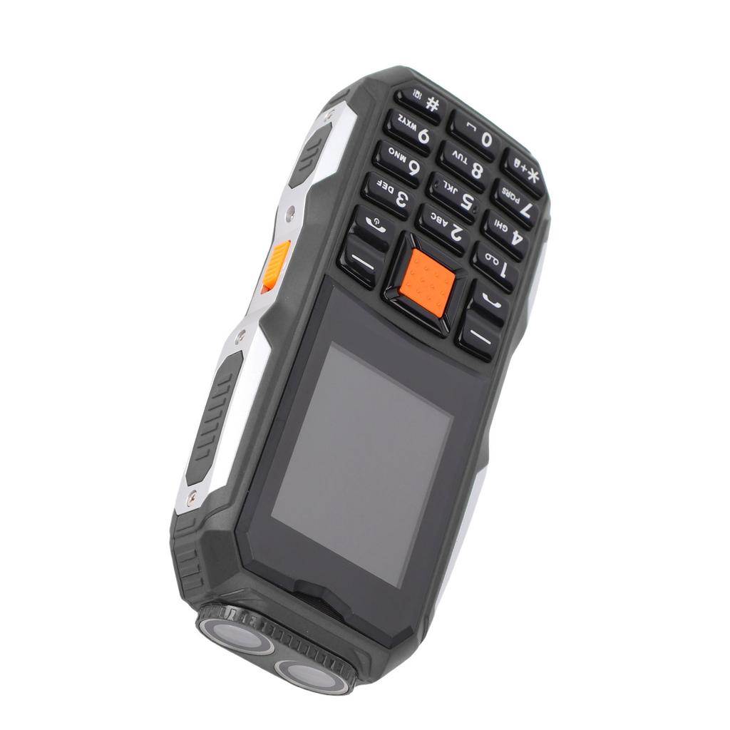 2800mAh Lange Standby-Zeit Senioren-Handy 1,8-Zoll-Bildschirm Dual-SIM Dual-Standby Rauschfreies Seniorenhandy mit Taschenlampe MP3