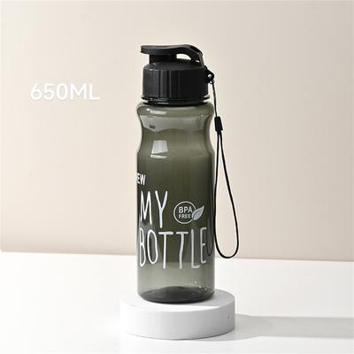 650ml Water Cup Sport Μπουκάλι Νερού Ζευγάρι Κύπελλο Νερού Πλαστικό Φορητό Δοχείο Νερού Αντιπτωτικό Κούπα δώρου Outdoor Rope Bottl