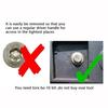 Marine Grade 316 Stainless Steel Key To Open Security Oval Head Screws