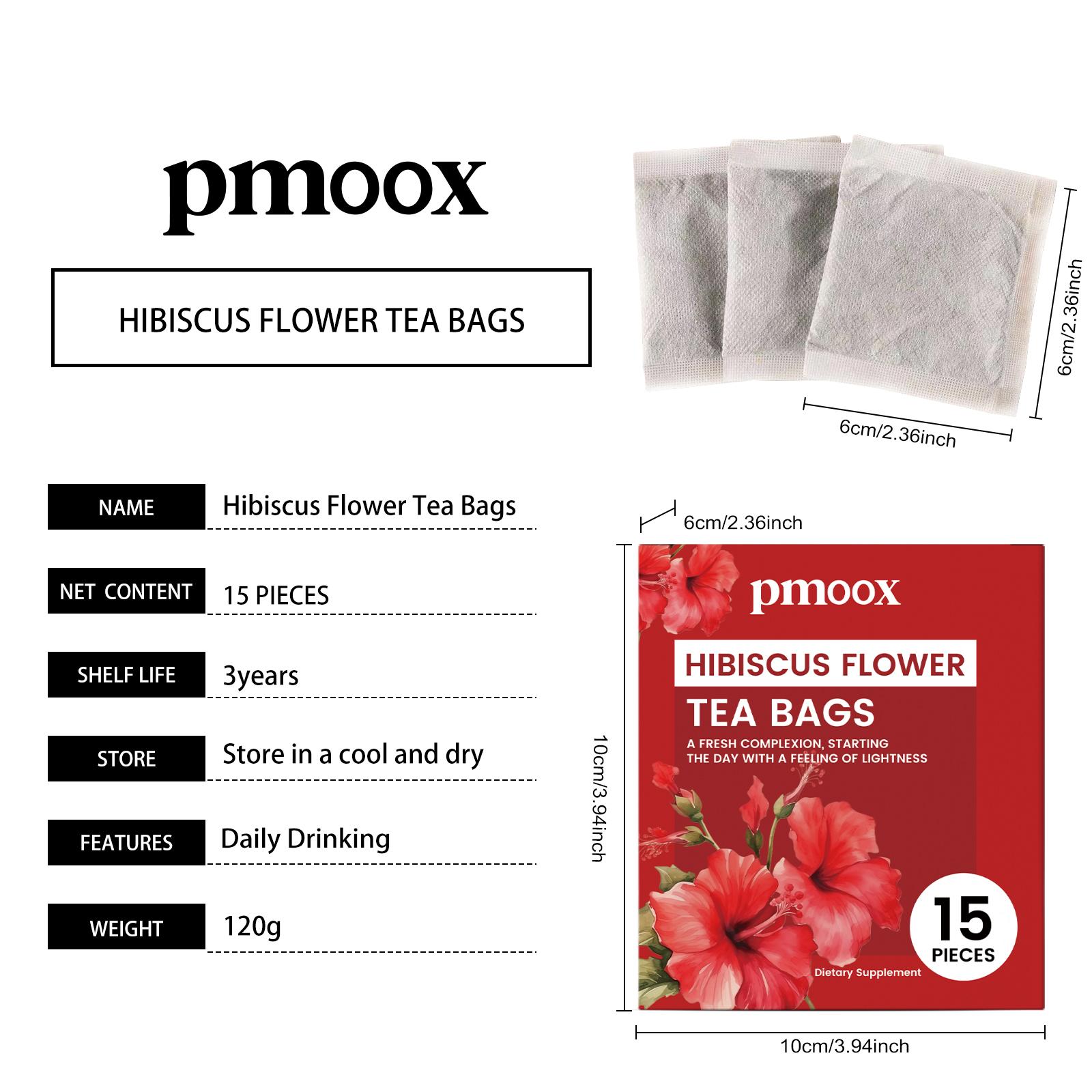 Натуральный освежающий травяной чай из гибискуса, поддерживает ежедневное освежение и хорошее самочувствие 36g