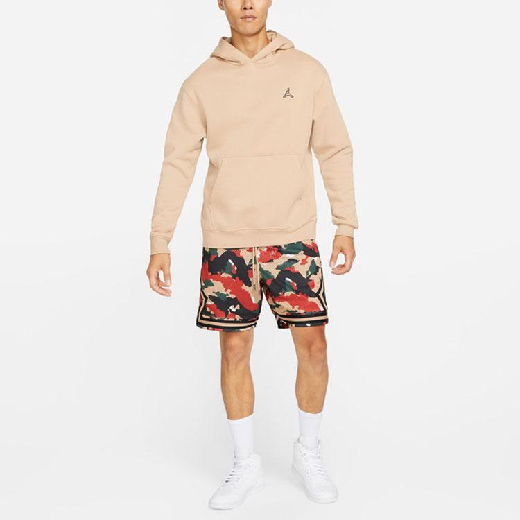 Jordan Flight Heritage Diamond Camo Mesh Breathable Sport Shorts Men Shorts Maize DC7414-245