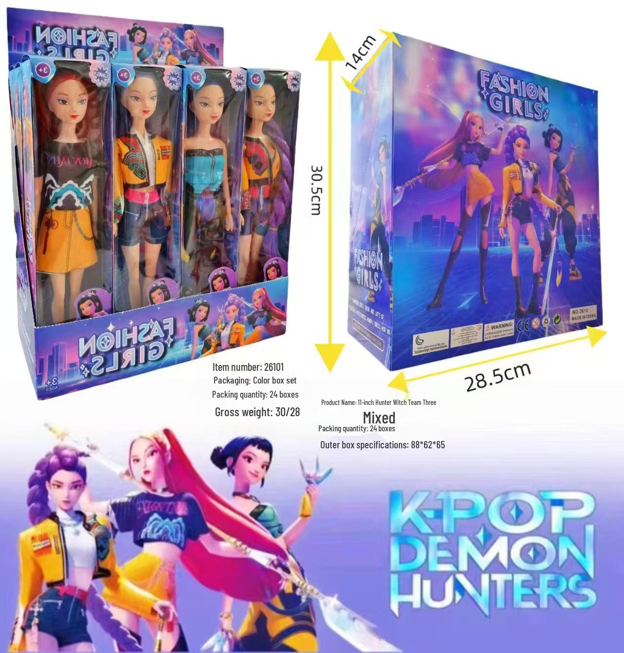 Принцесса Охотница на Демонов Мила Зо Артикулированная Виниловая Кукла