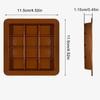 Chocolate Mold, Food Grade Silicone Rectangular Chocolate Baking Mold, Provides Convenient Decoration For Festivals And Occasions,
