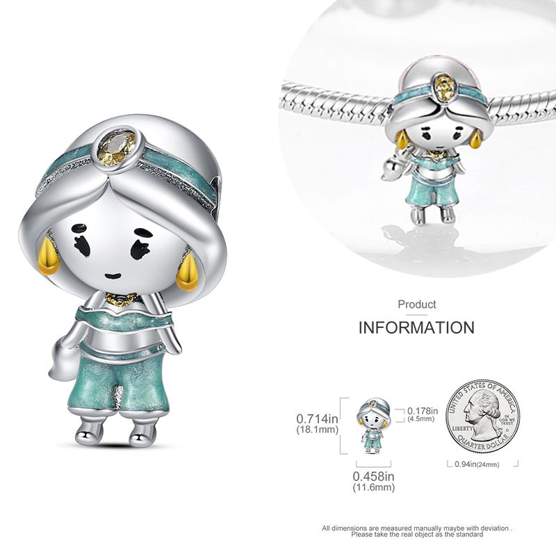 Charms Copper Beads For Women Fit Original Bracelet Animals Diy Pendants Jewelry