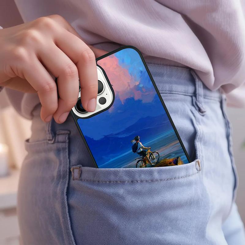 

mountain bike Bicycle MTB Phone Case For iPhone 17 Air 15 16e 14 13 Pro Max Coque 12 11 Pro Max PLUS cover iPhone 14
