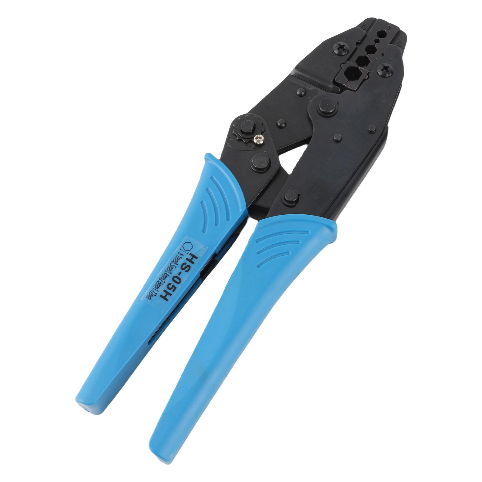 

Клещи с храповым механизмом для клемм 9 дюймов Инструмент для обжима проводов Кабельный кримпер Промышленные принадлежности HS05H