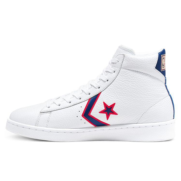 

Кроссовки унисекс Converse Pro Leather Pistons White Rush-Blue 167058C