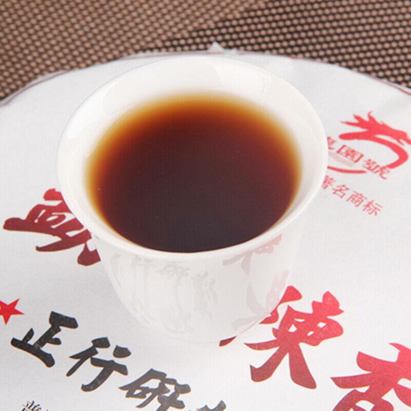 380 g gekochter Bio-Tee Menghai Big Tree Pu'er Tee Schwarzer Tee