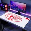 SK Slavia Praha Art Mouse Pad, Large Gaming Desk Mat, Non-slip XXL Mousepad for Laptop & Tablet, Mini PC Playmat with Stitched Edges