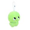 Cute Mini Green Plush Doll Keychain Mini Cartoon Fluffy Lentil Pendant Bag Charms Backpack Key Decor Kids Birthday Gift