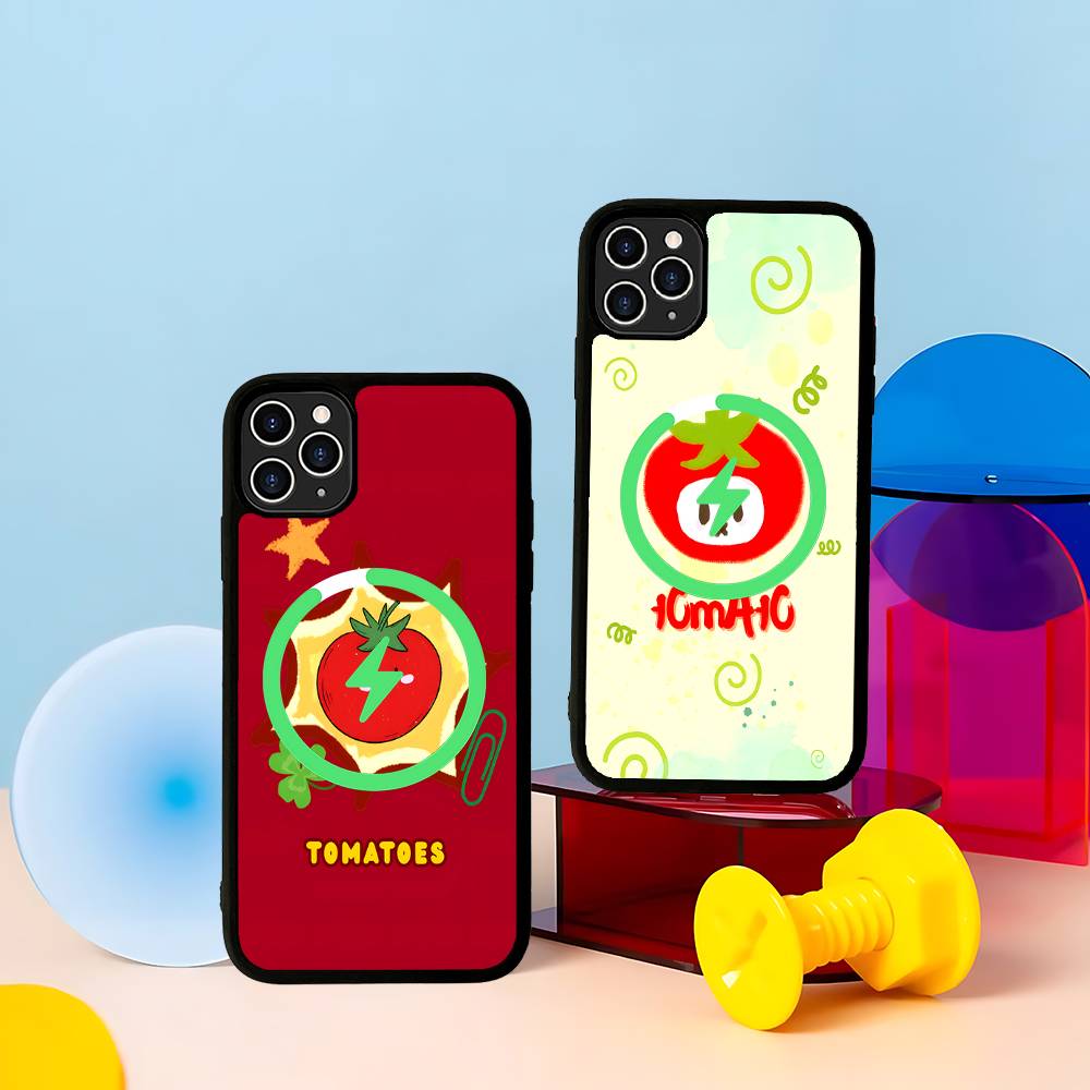 Tomatoes Expression Magnetic Phone Case For IPhone 17 Pro Max 16 15 14 Plus 13 12 11 Pro Max For Magsafe Cover