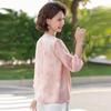 YUZHAOLIN Women's Summer Chiffon 3/4 Sleeve Blouse
