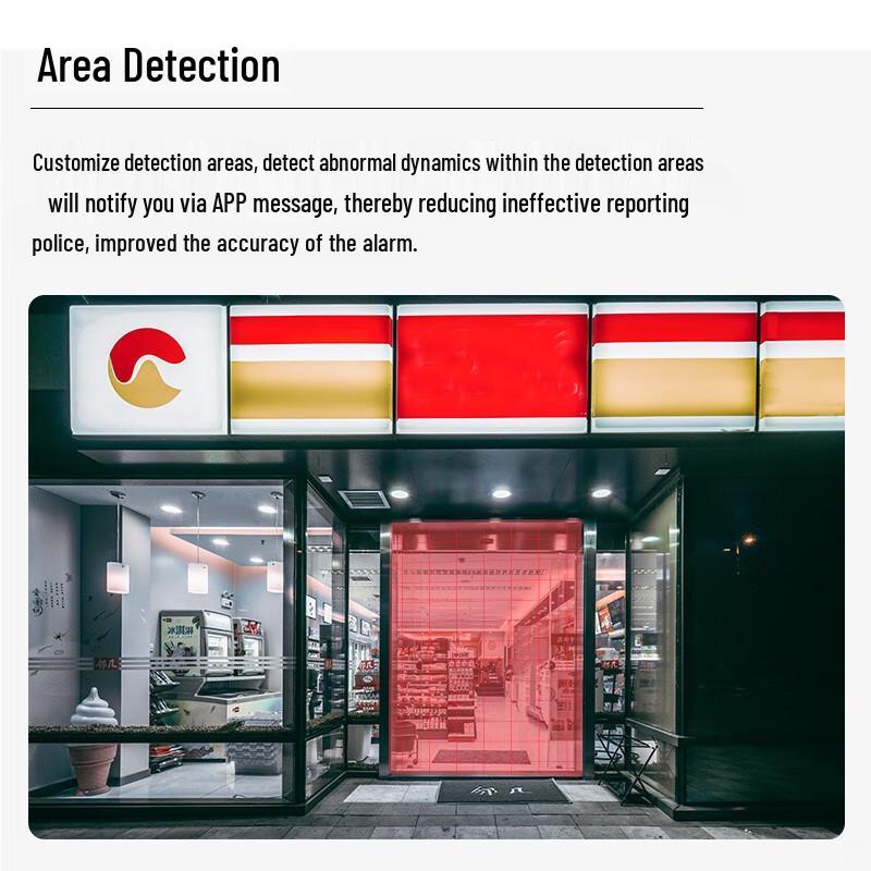 JOOAN AI Outdoor PTZ Security Camera with Full-Color Night Vision