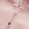 Li-Ning Plain Color Hooded Cardigan Sweatshirt Women tops Light-Pink AWDU970-8