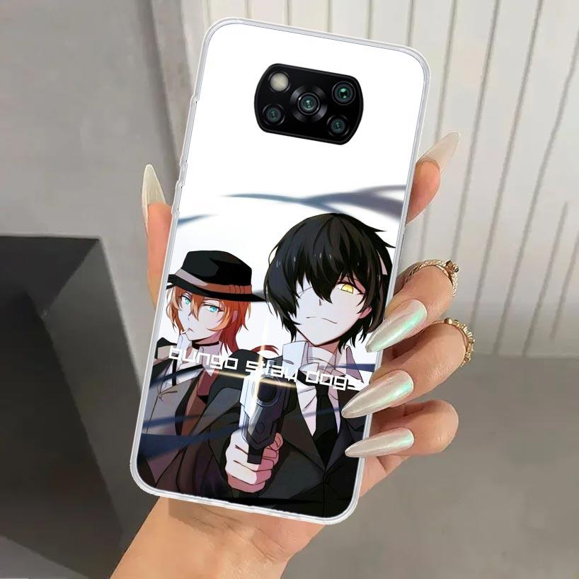 Bungo Stray Dogs Double Black Phone Case for Xiaomi Poco X7 X6 X5 X4 X3 Nfc F7 Ultra F6 F5 Pro F4 GT F3 M6 M5S M4 M3 Soft Print