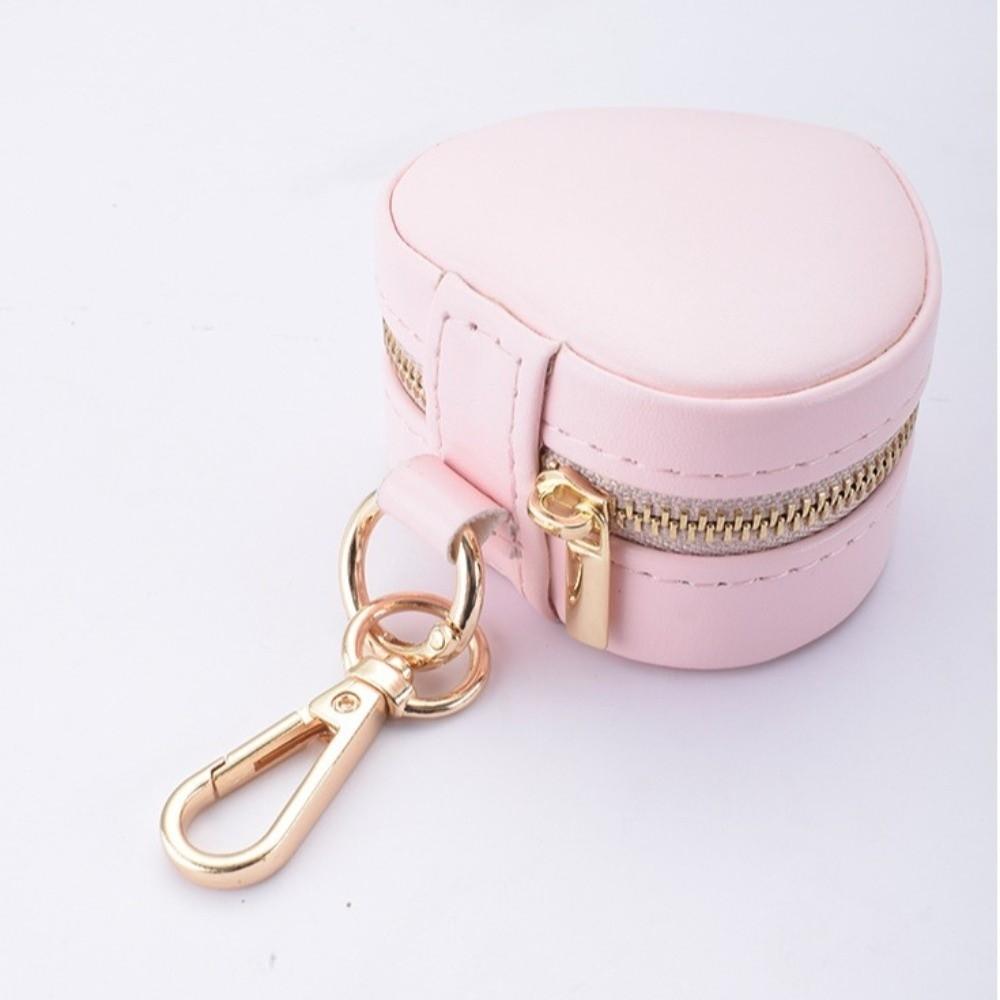 Jewelry Display Portable Ring Box Mini Travel Bag Pendant Jewelry Box Keychain  Bag Accessories