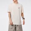Puma Cartoon Print Round Neck Short Sleeve T-Shirt Men Tops Beige 531335-75