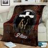 Retro Horse Customize Your Name Blanket Warm Comfortable And Soft Blankets Are Suitable For Home Lunch Break Blanket Office Sofa Sofa Gift To
