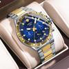 NIBOSI Brand Luxury Men's Quartz Watch Stainless Steel Waterproof Watches For Men Chronograph With Date Watches Reloj Hombre