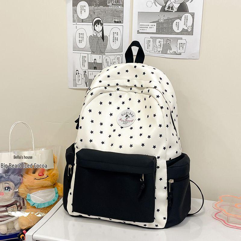 

Chic & Lightweight School Backpack for Women and Girls - Perfect for Travel, College, High & Middle School - Free Shipping чёрный