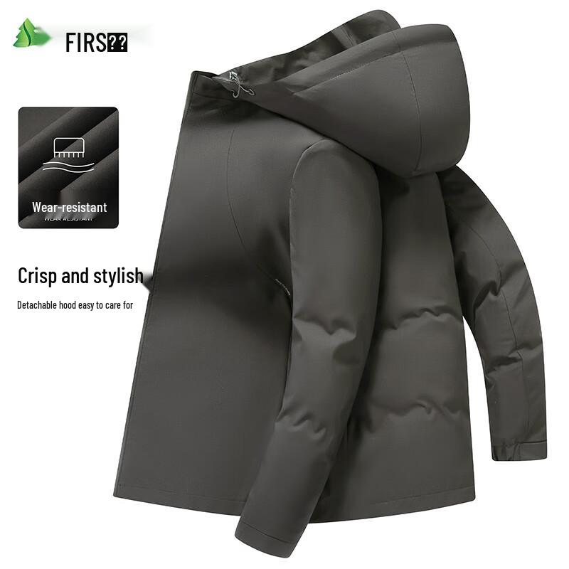 

Men s Hooded Business Casual Jacket L