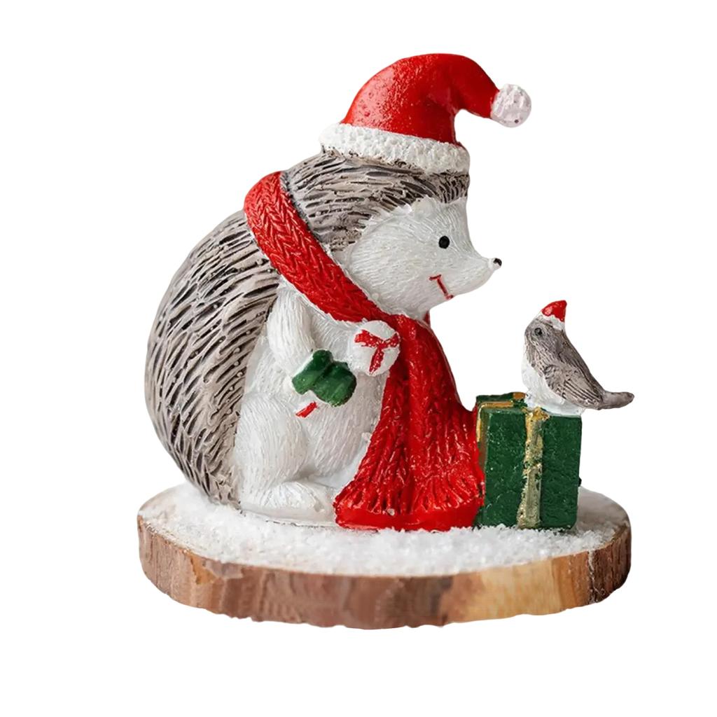 Christmas Desktop Decorations, Christmas Resin Christmas Trees, Little Houses, And Photo Props