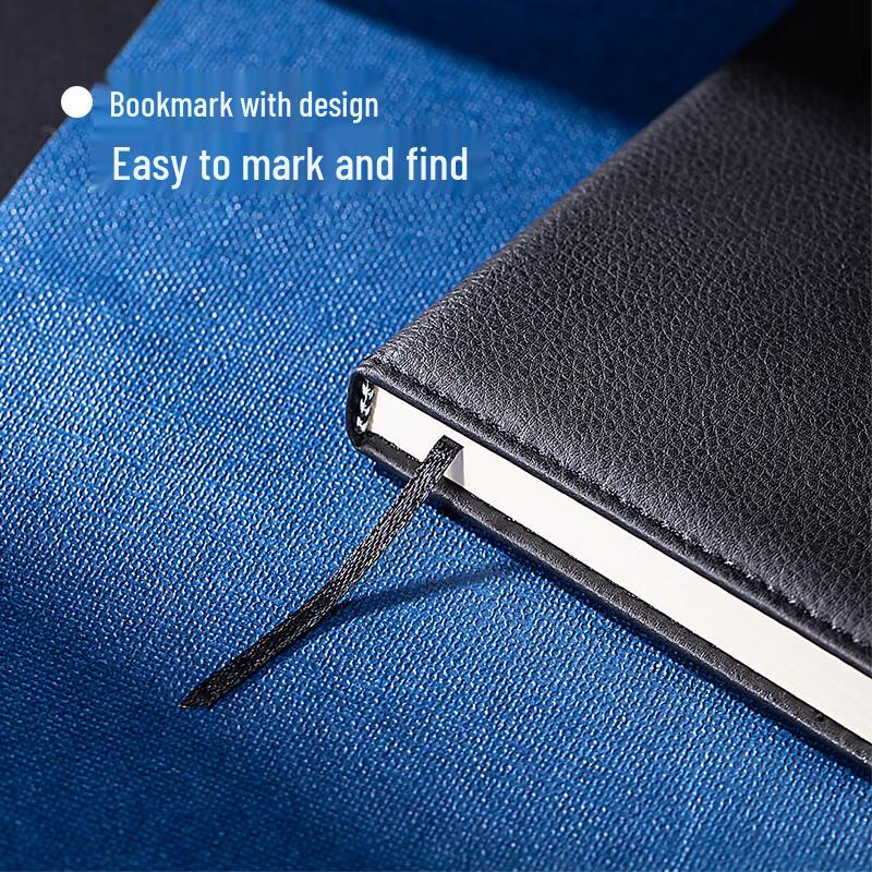Deli 16K 120-Page Business Magnetic Buckle Leather Notebook