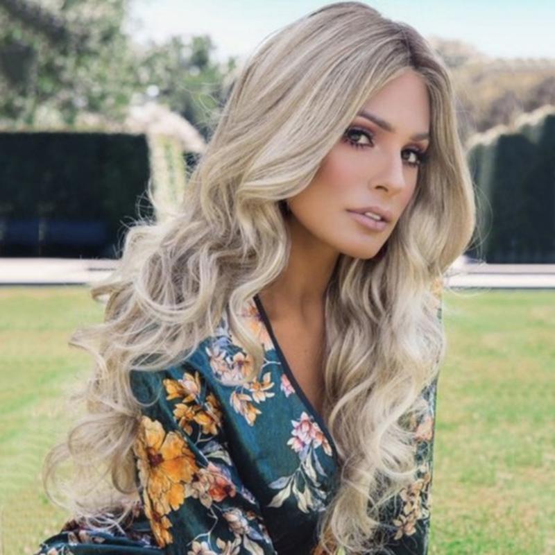 

Long Curly Hair High Temperature Fiber Wigs Synthetic Hair Fashion Female Head Accessories