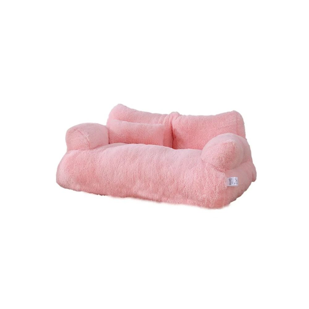Warm Winter Warm Cat Nest Plush Kitten Puppy Sleeping House Soft Cat Bed Sofa Spring