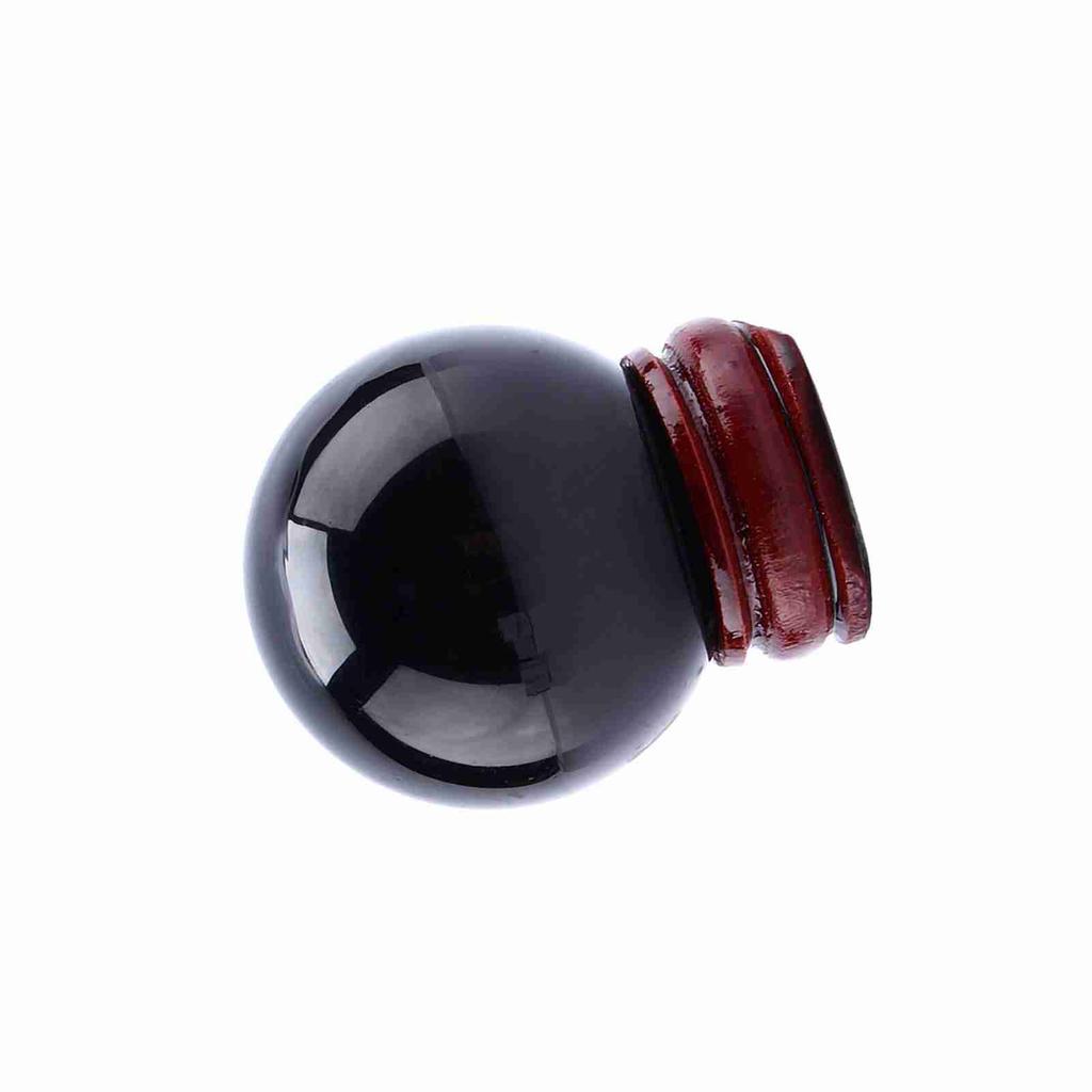 Hot Asian Rare Natural Black Quartz Glass Healing Ball Sphere 40mm+Stand