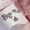 High-End Zirconia Bow Ear Clip: Luxurious, Versatile Ear Jewelry for Non-Pierced Ears