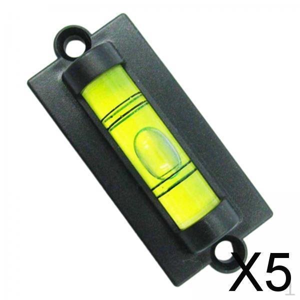5x Bubble Level RV Standard Pocket Woodworking Tool Plumbing Bricklaying