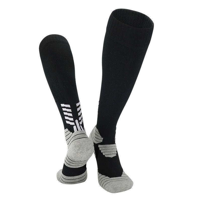 Football socks Men s stockings Training non-slip football dispensing Adult thickened towel bottom socks Stockings Stockings Stockings adult [size 39-44]