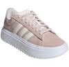 Adidas Grand Court Platform Suede Sneakers