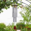 Pine Wood 27 Tube Silver Bell Metal Double-layer Multi-tube Anti-rust Wind Chime Home Outdoor Decoration Wind Chime