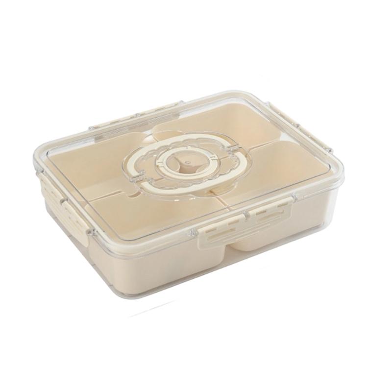 Leakproof Stackable Kitchen Containers Sturdy Plastic for Refrigerator and Freezer Use
