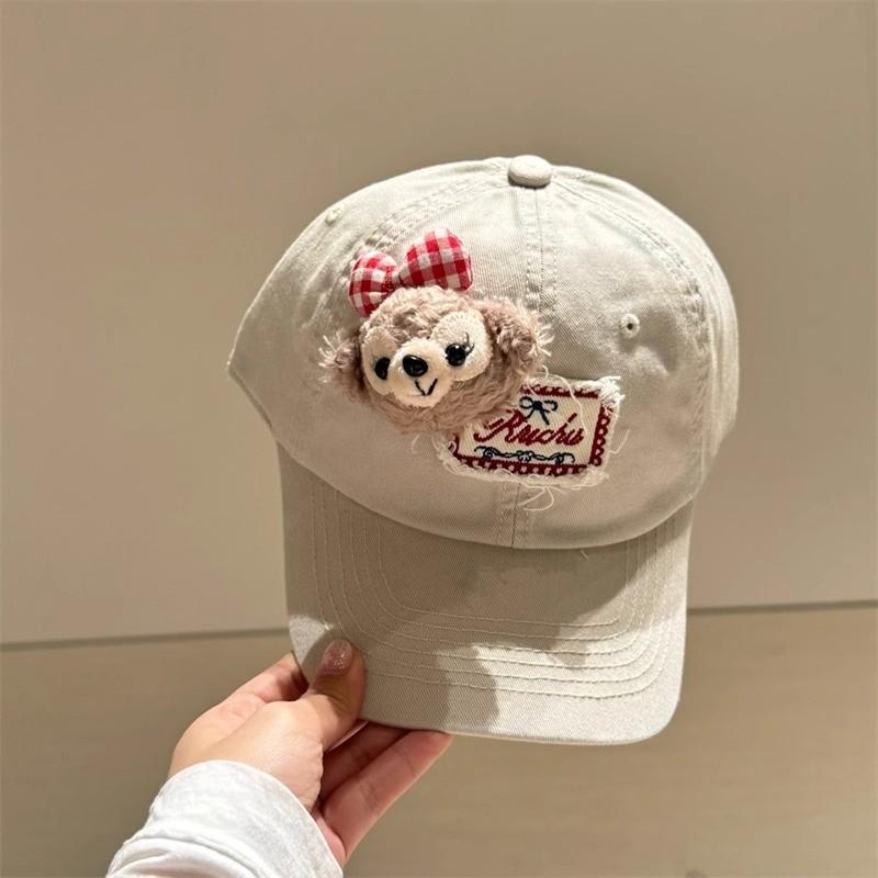 Cute Baseball Cap With Shelliemay Dolls And Letter Decoration For Wear Daily