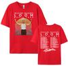 Imagine Dragons Loom Tour 2024 Double Sided Graphic T Shirt Mens Women Vintage Hip Hop Rock Oversized Cotton Tshirt Streetwear